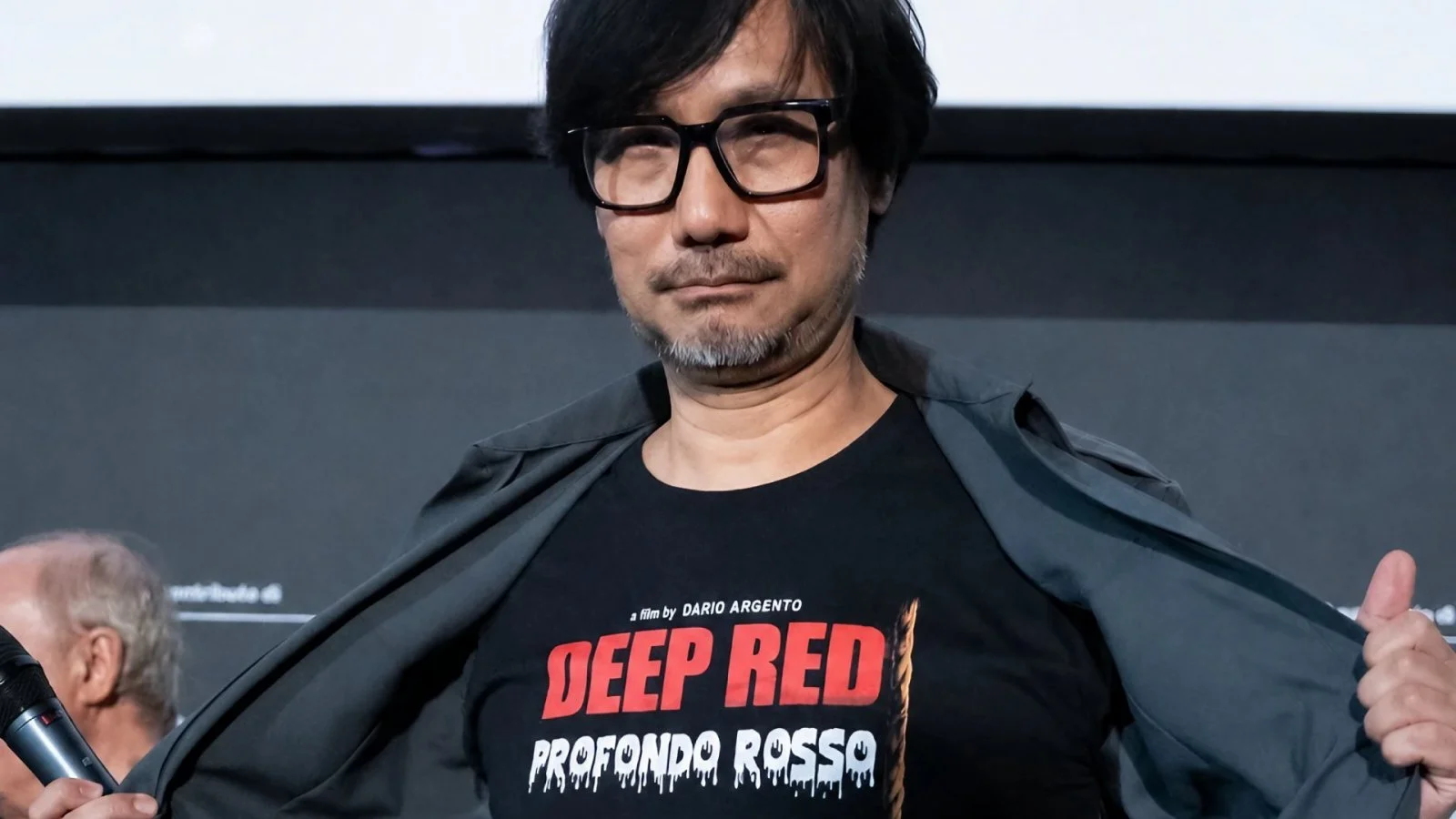 Kojima a roma: i film di dario argento mi hanno cambiato la vita